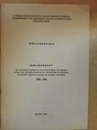 Dr. Karácsonyi Sándor - A Szegedi Orvostudományi Egyetem Sebészeti Klinikája (Tanszékvezető: Dr. Karácsonyi Sándor egyetemi tanár) közleményeinek bibliográfiája [antikvár]