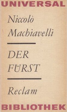 Niccolo Machiavelli - Der Fürst [antikvár]