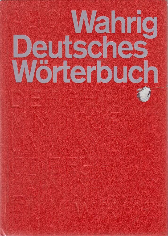 Gerhard Wahrig - Deutsches Wörterbuch [antikvár]