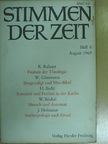 Heinrich Bacht - Stimmen der Zeit August 1969 [antikvár]