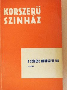 Alekszej Batalov - A színész művészete ma I. [antikvár]