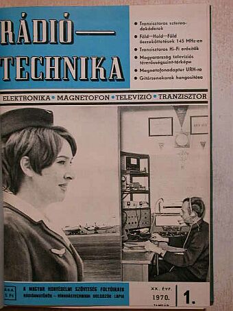 Kiss László - Rádiótechnika 1970. január-december [antikvár]