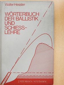Walter Hessler - Wörterbuch der Ballistik und Schiesslehre [antikvár]