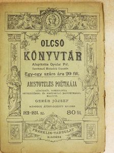 Aristoteles - Aristoteles poetikája [antikvár]