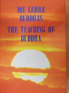 Die Lehre Buddhas [antikvár]