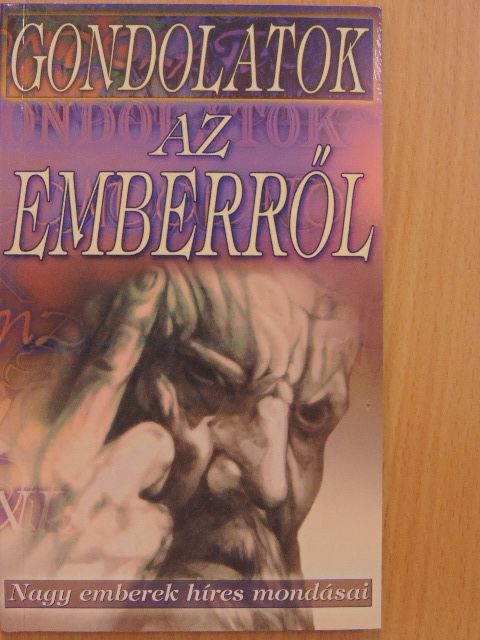 Gondolatok az emberről [antikvár]
