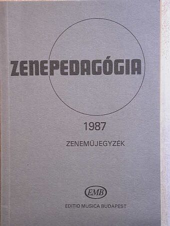 Zenepedagógia 1987. [antikvár]