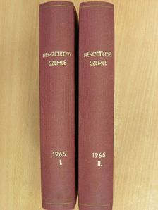 Eric J. Hobsbawn - Nemzetközi Szemle 1965. január-december I-II. [antikvár]