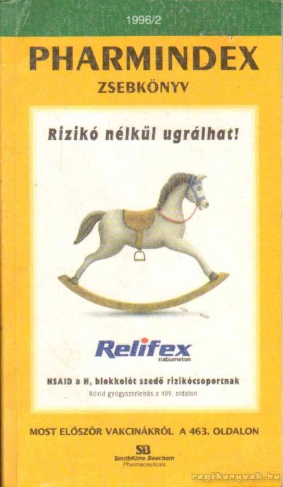 Dr. Dobson Szabolcs - Pharmindex zsebkönyv 1996/2 [antikvár]