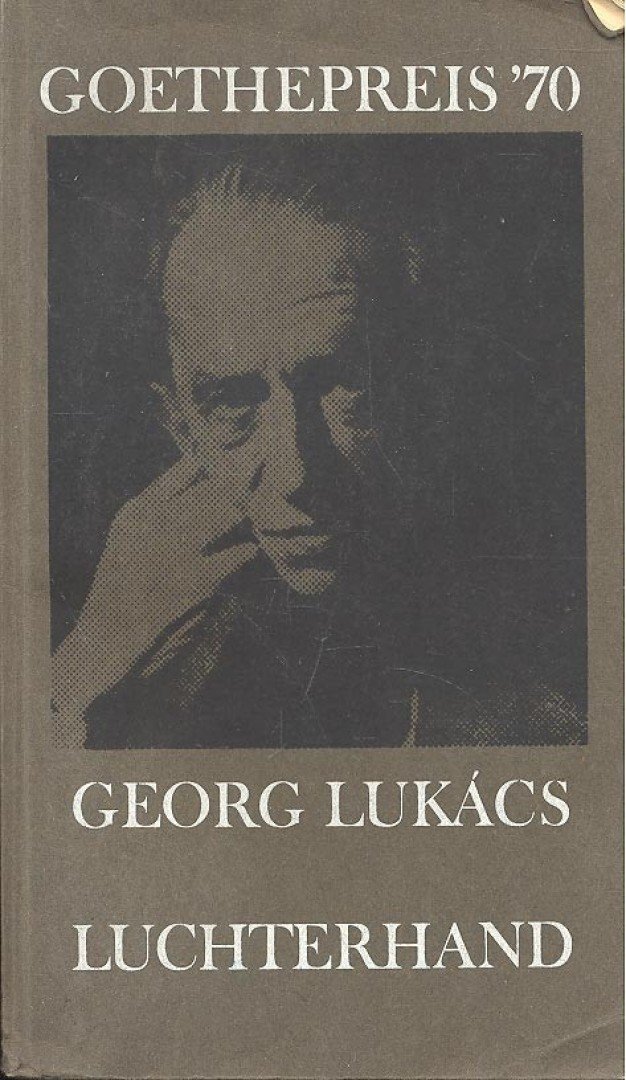 Lukács, Georg - Goethepreis '70 [antikvár]