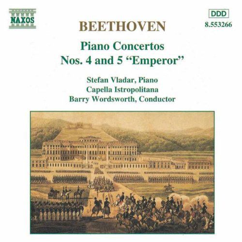 BEETHOVEN - PIANO CONCERTOS NO.4,5 CD VLADAR, WORDSWORTH, CAPELLA ISTROPOLITANA