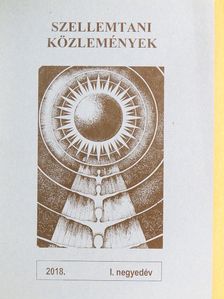 Kotányi Ottó - Szellemtani közlemények 2018. I. negyedév [antikvár]
