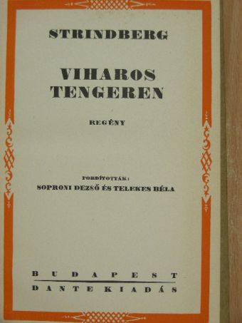 Strindberg - Viharos tengeren [antikvár]