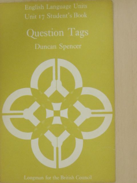 D. H. Spencer - Question-tags - Student's Book [antikvár]
