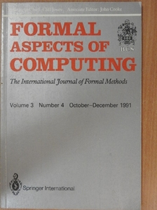 M. Hennessy - Formal Aspects of Computing October-December 1991 [antikvár]