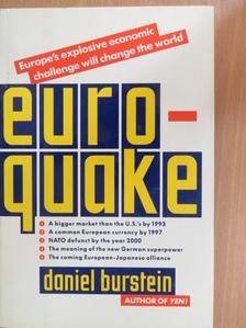 Daniel Burstein - Euroquake [antikvár]