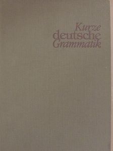 Dr. Gerhard Schreinert - Kurze deutsche Grammatik [antikvár]