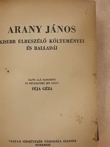 Balassa Bálint - Arany János kisebb elbeszélő költeményei és balladái/Vörösmarty válogatott munkái/Vas Gereben elbeszélései/Szigeti veszedelem/Rontó Pál/Balassa Bálint válogatott költeményei/Berzsenyi Dániel költeményei [antikvár]