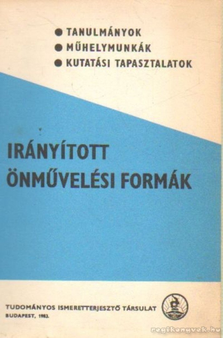 Ambrus Márta - Irányított önművelési formák [antikvár]