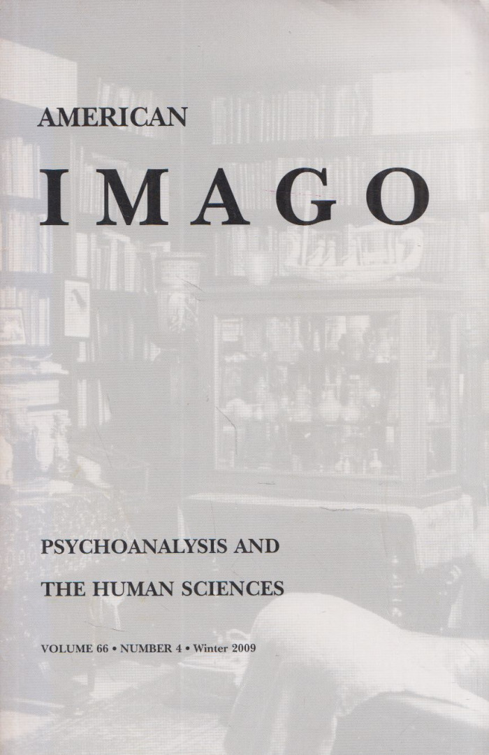 Peter L. Rudnytsky - American Imago Volume 66. Number 4. Winter 2009 [antikvár]