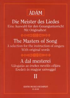 ÁDÁM JENŐ - A DAL MESTEREI II
