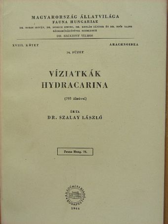 Dr. Szalay László - Víziatkák [antikvár]