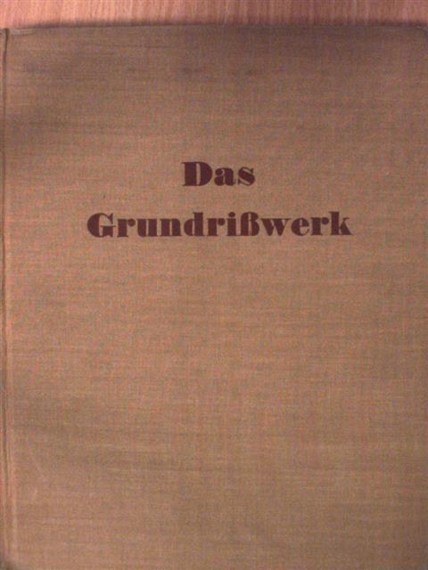 Das Grundrißwerk [antikvár]