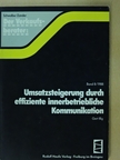 Gert Illig - Umsatzsteigerung durch effiziente innerbetriebliche Kommunikation [antikvár]
