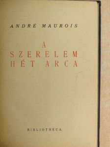 André Maurois - A szerelem hét arca [antikvár]