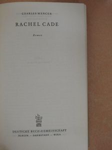 Charles Mercer - Rachel Cade [antikvár]