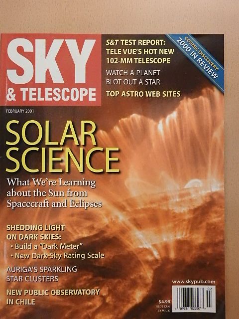 David H. Levy - Sky & Telescope February 2001 [antikvár]