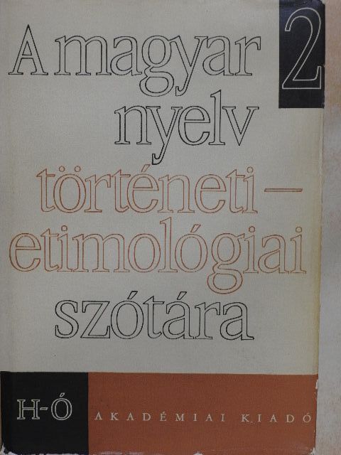 Farkas Vilmos - A magyar nyelv történeti-etimológiai szótára 2. (töredék) [antikvár]