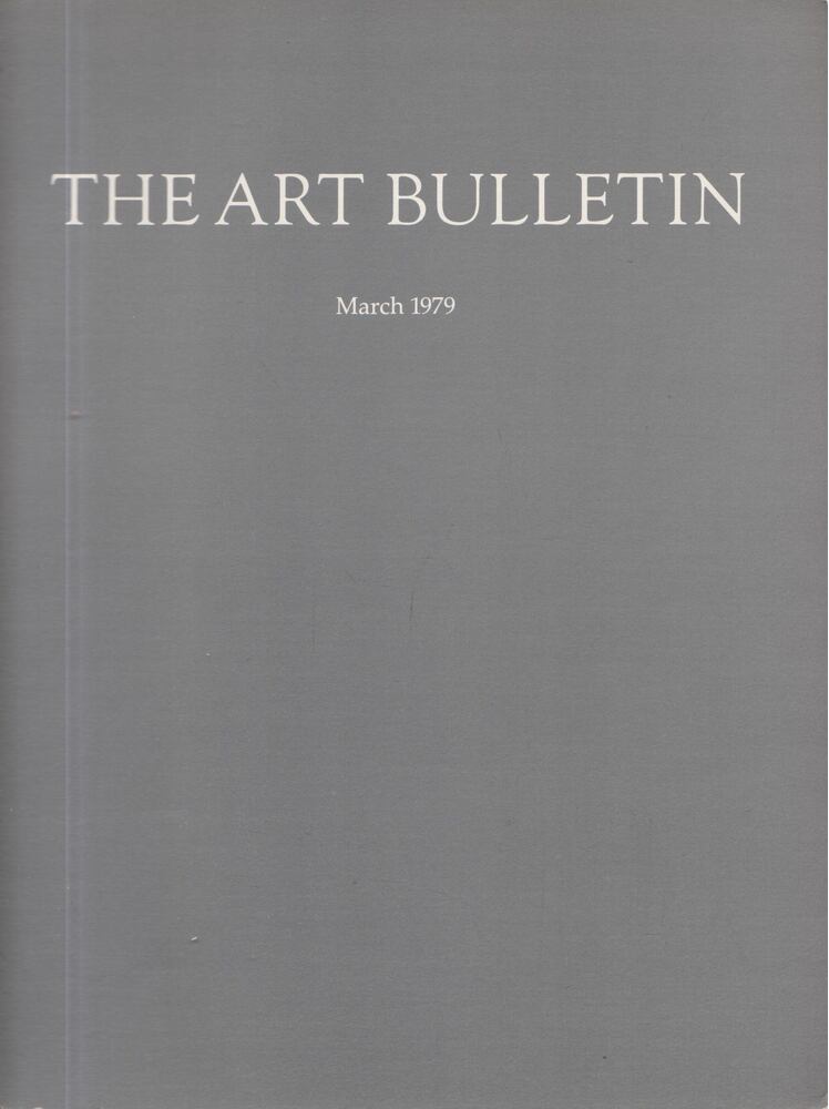 The Art Bulletin 1979/March [antikvár]