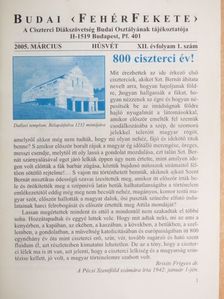 Brisits Frigyes - Budai FehérFekete 2005. március [antikvár]