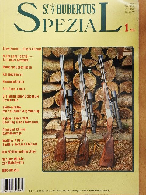 Georg Zakrajsek - St. Hubertus Spezial 1/98 [antikvár]