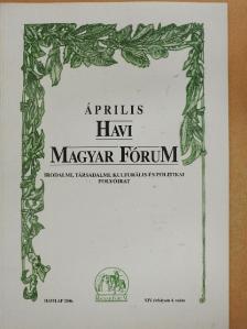 Bozók Ferenc - Havi Magyar Fórum 2006. április [antikvár]