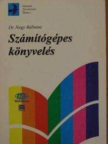 Dr. Nagy Bálintné - Számítógépes könyvelés - CD-vel [antikvár]