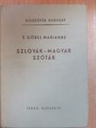 T. Gőbel Marianne - Szlovák-magyar szótár [antikvár]