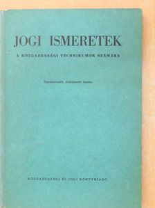 Dr. Bánsághy Miklós - Jogi ismeretek [antikvár]