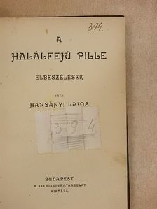 Harsányi Lajos - A halálfejű pille [antikvár]