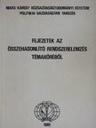Bara Zoltán - Fejezetek az összehasonlító rendszerelemzés témaköréből [antikvár]