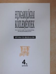 Dérczy Péter - Hungarológiai Közlemények 2006/4. [antikvár]