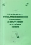 Dr. Tóth Péter - Közalkalmazotti munkáltatói intézkedések módszertana az oktató-nevelő intézmények részére [antikvár]