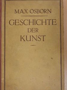 Geschichte der Kunst (gótbetűs) [antikvár]