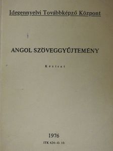 Angol szöveggyűjtemény [antikvár]