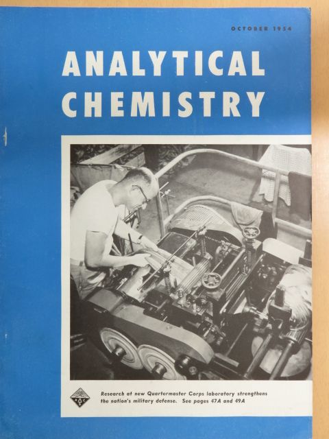 Analytical Chemistry October 1954 [antikvár]