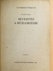 Péczely László - Bevezetés a műelemzésbe [antikvár]