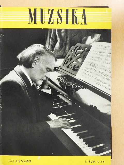 Asztalos Sándor - Muzsika 1958. (nem teljes évfolyam) [antikvár]