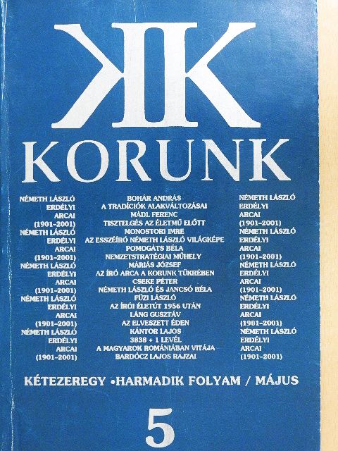 Bohár András - Korunk 2001. május [antikvár]