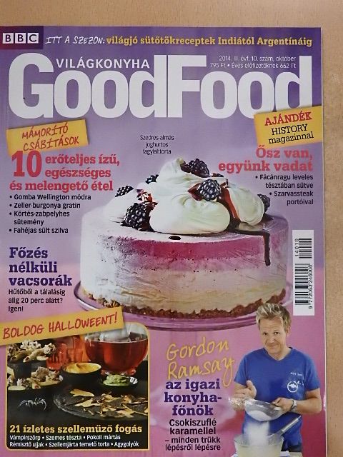 BBC GoodFood Világkonyha 2014. október [antikvár]